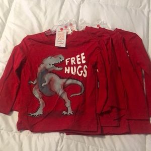 4 Brand New Boy Tops!!!!!